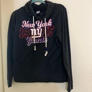 NY Giants Medium Long Sleeve with adjustable neck